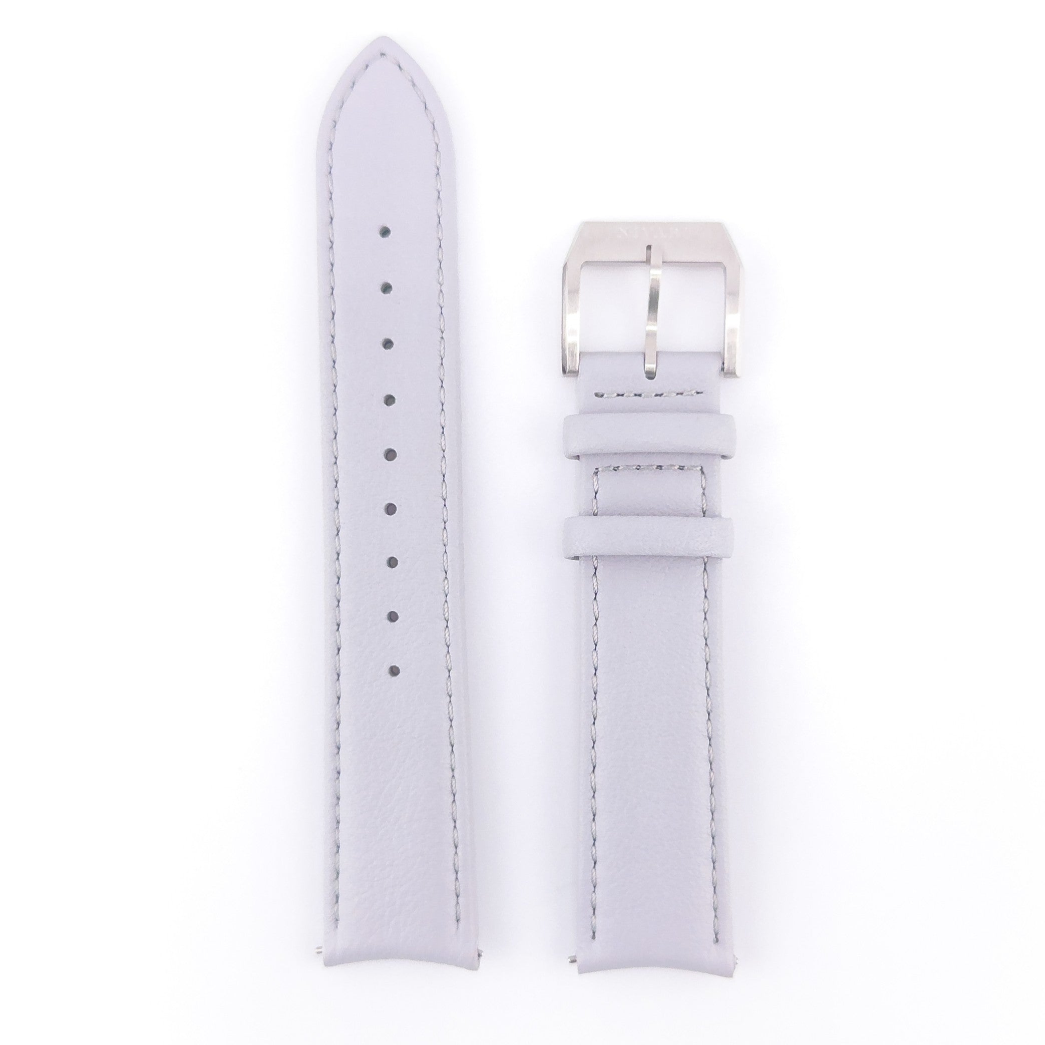 Grey Italian Calf Leather Strap for EDEN Collection