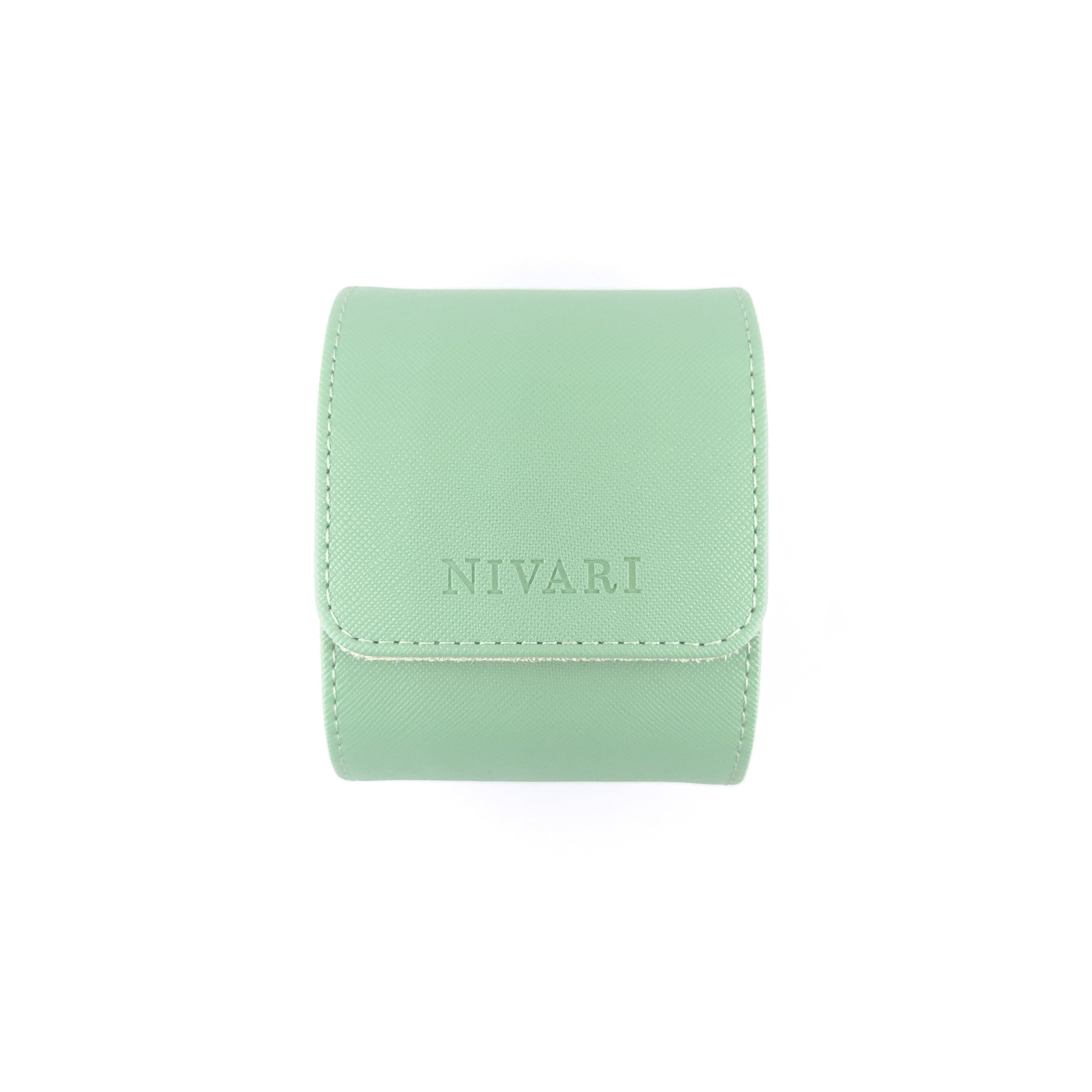 NIVARI Travel Case | Watchroll Pistachio