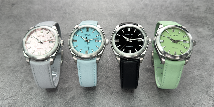 Turquoise Italian Calf Leather Strap for EDEN Collection